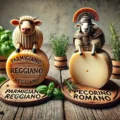 Pecorino vs parmigiano